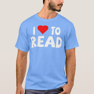Camiseta Leitor Que Adoro Ler Leitura De Coração