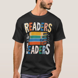 Camiseta Leitores De Livros Engraçados São Líderes