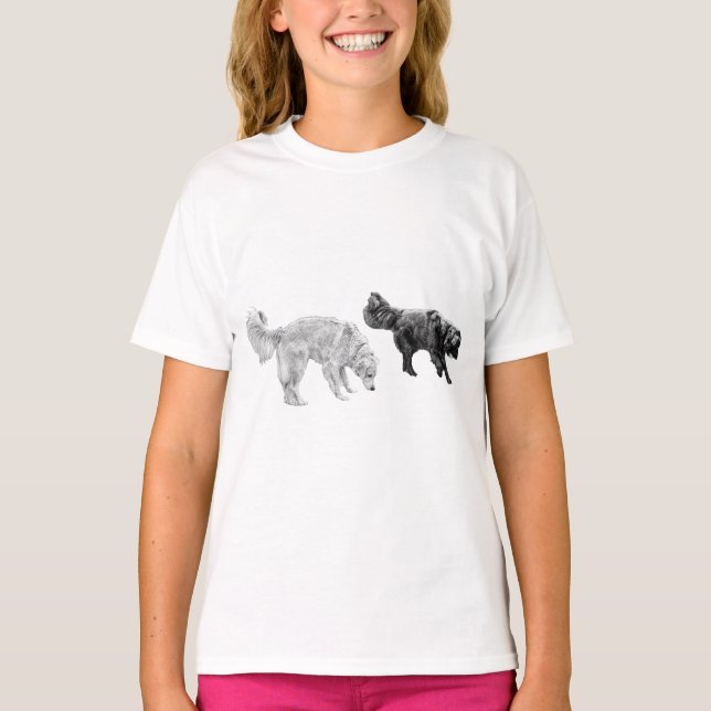 Camiseta Leitores de terra, Par de outono (Frente)