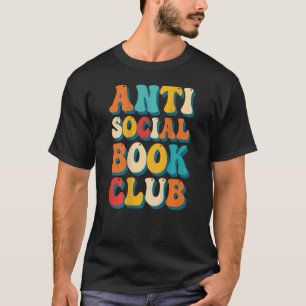 Camiseta Leitores do Clube Anti-Livro Social Retro