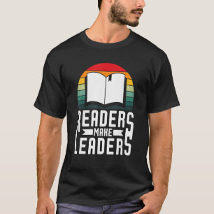 Camiseta Leitores fazem Nerd de livros de líderes Bookaholi