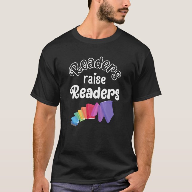 Camiseta Leitores Levantam Leitores de Livro Lendo Professo (Frente)