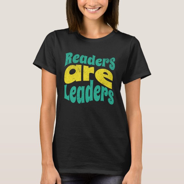 Camiseta Leitores são Leitores Líderes roupa Smart Reader s (Frente)
