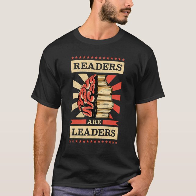Camiseta Leitores São Líderes  Bibliófilo (Frente)