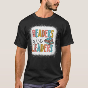 Camiseta Leitores São Líderes Do Livro De Professores Inspi