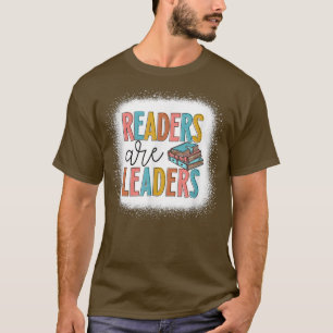Camiseta Leitores São Líderes Do Livro De Professores Inspi
