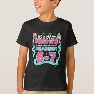 Camiseta Leitura 67 Meme Englieacher Divertido 67 Amante de