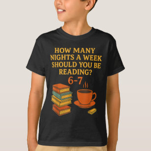 Camiseta Leitura 67 Meme Professor de Inglês Engraçado 6 7 