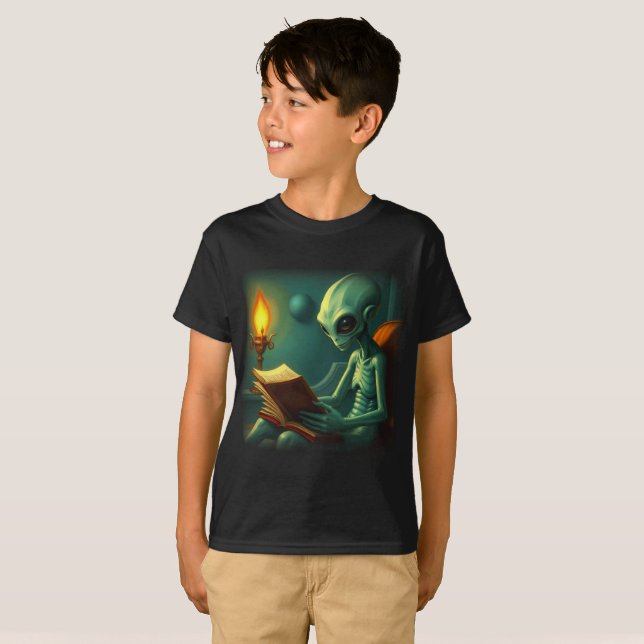 CAMISETA LEITURA ALIENA (Frente Completa)