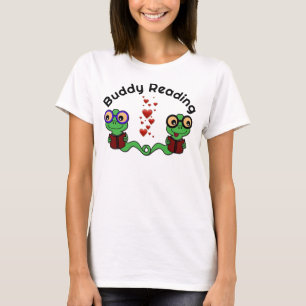 Camiseta Leitura Amiga de Bookworms