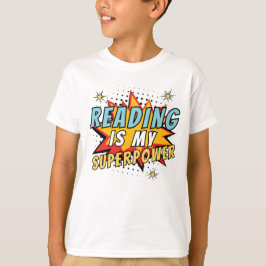 Camiseta Leitura Bestial é a do meu Super Poder