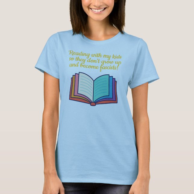 Camiseta Leitura Com Meus Filhos (Frente)