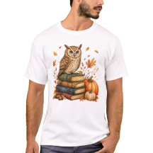 Leitura Coruja Outono Halloween 