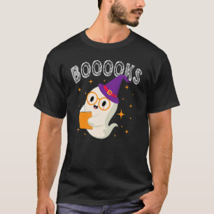 Camiseta Leitura da Biblioteca de Livros do Fantasma do Hal