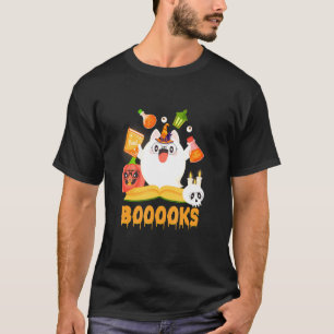 Camiseta Leitura da Biblioteca de Livros do Fantasma do Hal