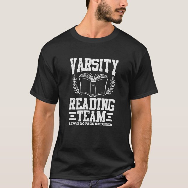 Camiseta Leitura da Equipe de Leitura de Variedade Não Deix (Frente)