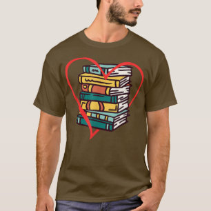 Camiseta Leitura de Bookworms da Biblioteca do Livro Lover