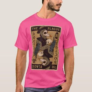 Camiseta Leitura de Cartão Tarot pelo Doutor Peste Gótica S