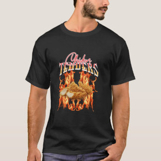 Camiseta Leitura de frango Bootleg Rap CD Estético Engraçad