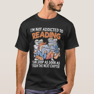 Camiseta Leitura de livro de livraria livro bonito leitor d