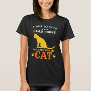 Camiseta Leitura de Livro - Ler Livros e pendurar com o meu