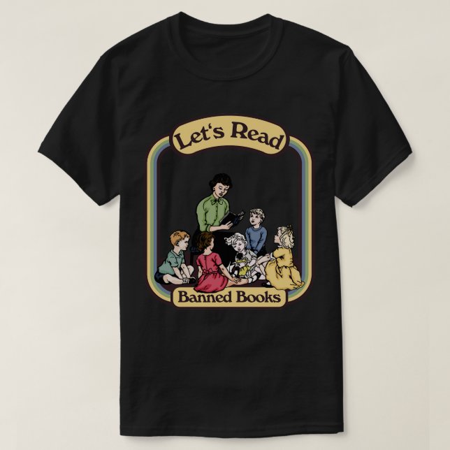 Camiseta Leitura de Livros Banidos (Frente do Design)