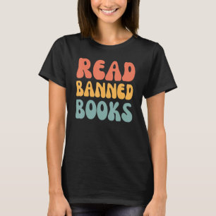 Camiseta Leitura de Livros Banidos Semana de Leitor de Libe