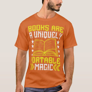 Camiseta Leitura de Livros É Mágica Portátil 1
