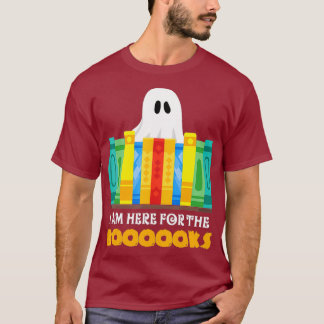 Camiseta Leitura de Livros Fantasmas do Professor Dia de as