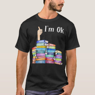 Camiseta Leitura De Livros Im Ok Dia Nacional De Pistas De