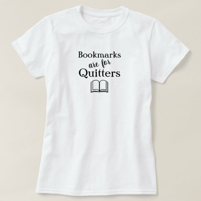 Camiseta Leitura de livros T-Shirt (Frente do Design)