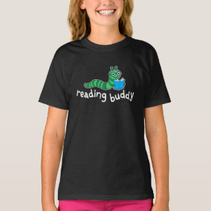 Camiseta Leitura de um amiguinho - Um livrinho bonito com u