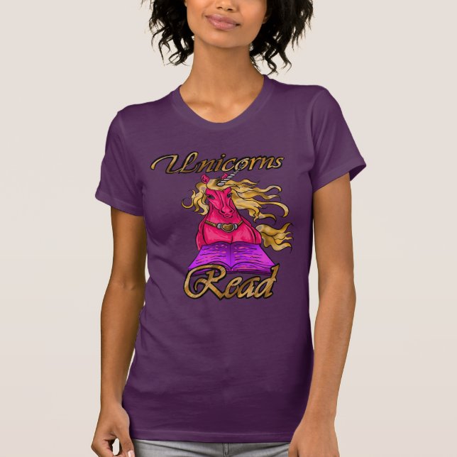 Camiseta Leitura de Unicórnios (Frente)