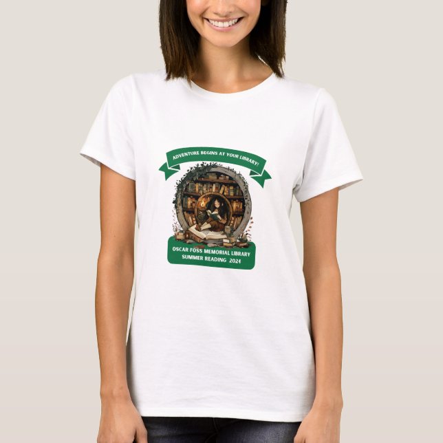 Camiseta Leitura de Verão OFML 2024 - Adolescente (Frente)