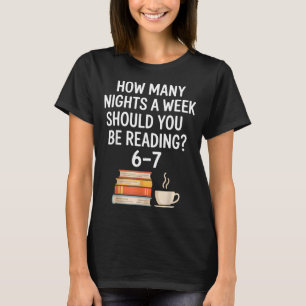 Camiseta Leitura Divertida 6 7 Seis Sete Meme Livro Engliea