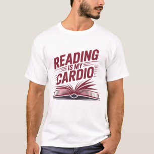 Camiseta Leitura Divertida É Meu Coração de Minhoca Biblióf