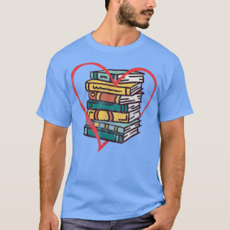 Camiseta Leitura do Bookworm de Leitura da Biblioteca do Li