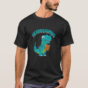 Camiseta Leitura do Livro do Readossauro Surus Dinosaur Boo