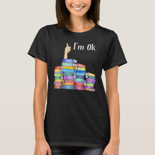 Camiseta Leitura do Livro Estou bem Dia Nacional do Livro