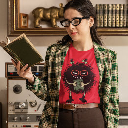 Camiseta Leitura do Nerd Mau de Livro de Caracteres do Love