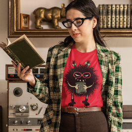 Camiseta Leitura do Nerd Mau de Livro de Caracteres do Love