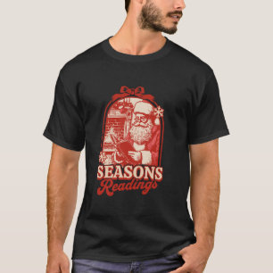 Camiseta Leitura do Papai Noel Bookie Leitura de Natal