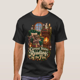 Camiseta Leitura do Status Atual pelo Fogo Inverno