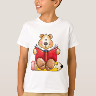 Camiseta Leitura do urso de ursinho
