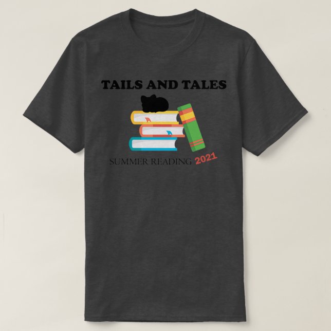 Camiseta Leitura Do Verão De 2021 (Frente do Design)
