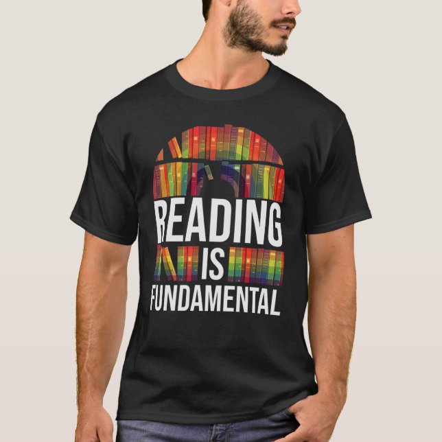 Camiseta Leitura é Escultor de Poesia Fundamental e Livro R (Frente)