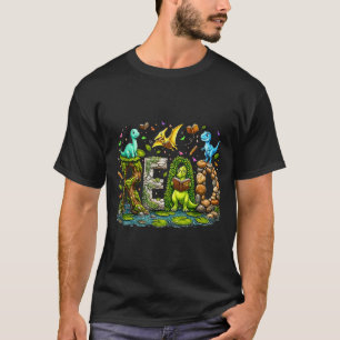 Camiseta Leitura engraçada dinossauro t rex dino amante de