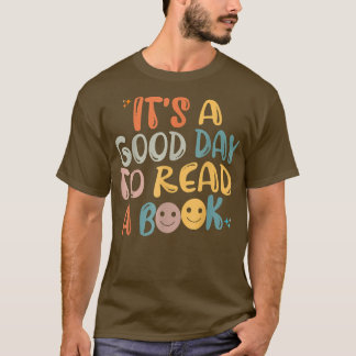 Camiseta Leitura engraçada É um bom dia para ler