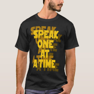 Camiseta Leitura Labial Gestos da Mão em ASL Surdez Perda A