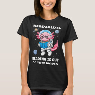 Camiseta Leitura Readsalotl é fora deste mundo manga longa